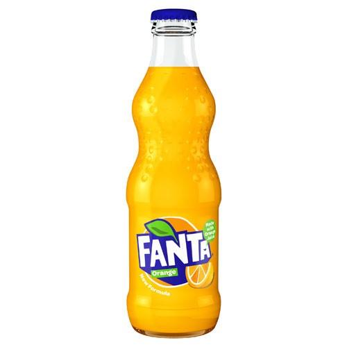 Fanta Orange Bottle