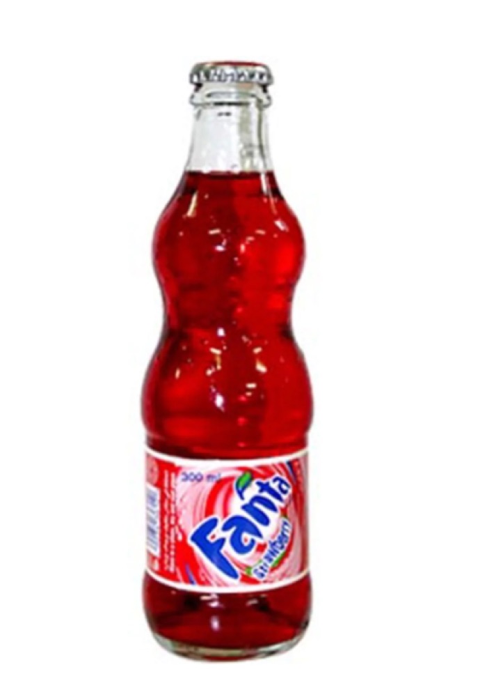 Fanta Strawberry Bottle