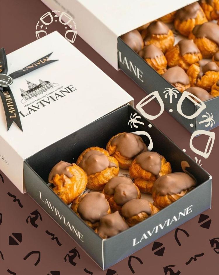 Mini Eclair Creme Brule Chocolate · Small