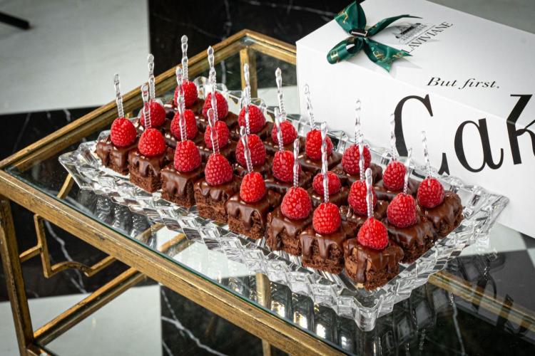 Chocolate Mousse Cake Bites · Large