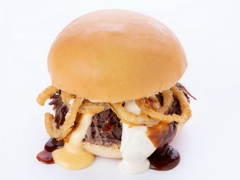 Pulled Brisket Sandwich